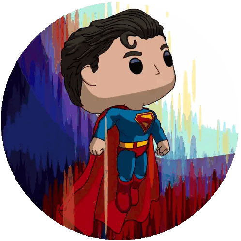 Superman Funko Pop with Cape