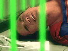 Superman In Jail GIF
