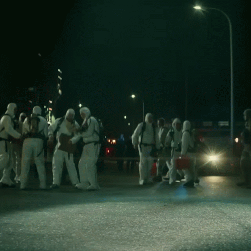 Superman Intense Superhero Pose Landed GIF