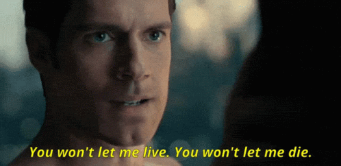 Superman Justice League Let Me Live GIF