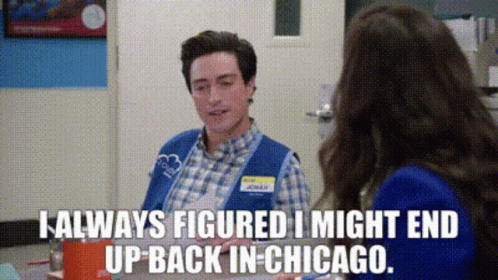 Superstar End Up Back In Chicago GIF
