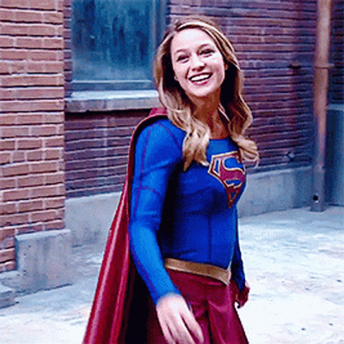 Superwoman Pointing And Laughing GIF