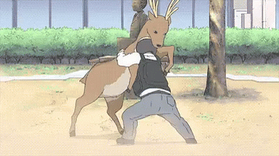 Suplex The Deer GIF