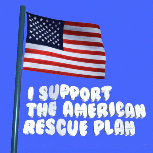 Support American Rescue Plan GIF