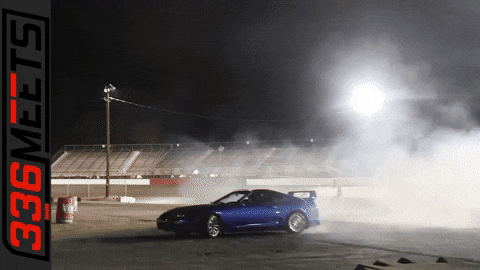 Supra Mk4 Drifting Night GIF