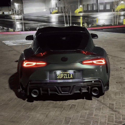 Supra Mk4 Firing Turbo Toyota GIF