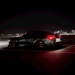 Supra Mk4 Flaming Car GIF