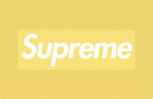 Supreme Brand Logo Design Variation GIF