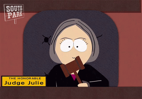 Supreme Court Honorable Judge Julie GIF