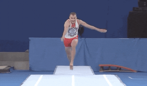 Supreme Pommel Horse Gymnastics GIF