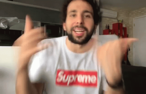 Supreme Tee Murilo Couto Two Thumbs Up GIF
