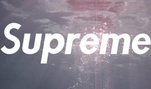 Supreme Underwater Brand Design GIF