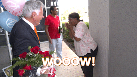 Suprise Woman Wooow GIF