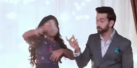 Surbhi Chandna Anika Throwing Phone GIF