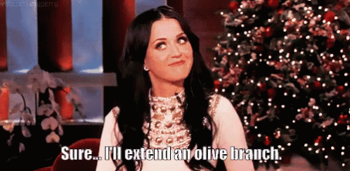 Sure I'ii Extend An Olive Oil Brand GIF