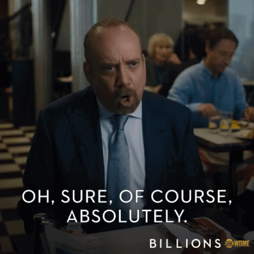 Sure Sure Of Course Absolutely GIF