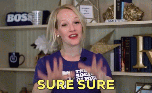 Sure Sure The Social Clique GIF