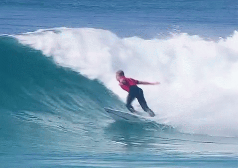 Surfing Mick Fanning Slicing GIF
