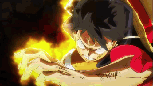 Surpass The Emperor Luffy Vs Kaido GIF