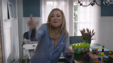 Surpised Kate Hudson Shouting GIF
