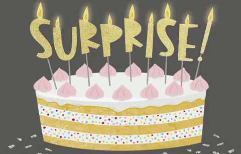 Surprise Happy Birthday Harry GIF