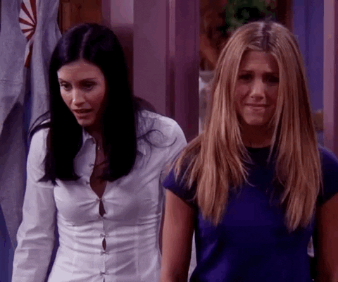 Surprise Surprise Jennifer Aniston Friends GIF