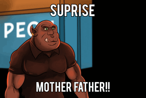 Surprise Surprise Meme Mother Father GIF