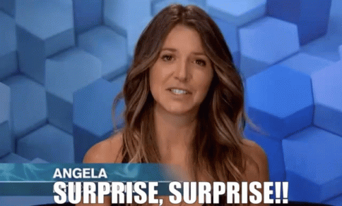 Surprise Surprise Pretty Angela Rummans GIF