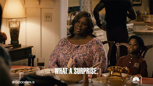 Surprise Surprise Retta Good Girls Tv Show GIF