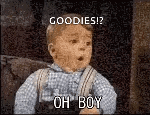 Surprised Baby on Couch