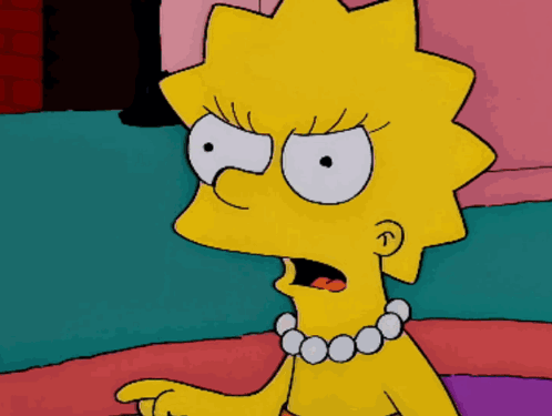 Surprised Cartoon Character Close Up