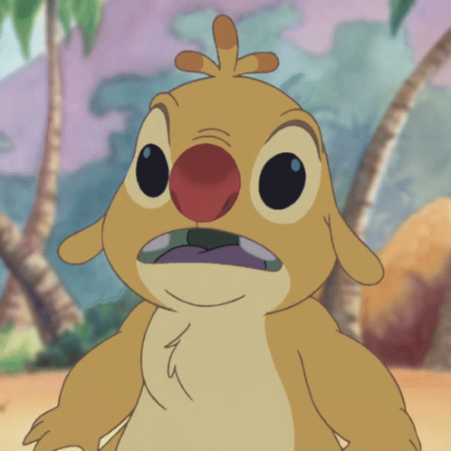 Surprised Cartoon Character