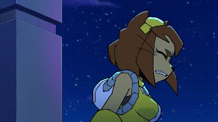 Surprised Cartoon Character Pixel Art