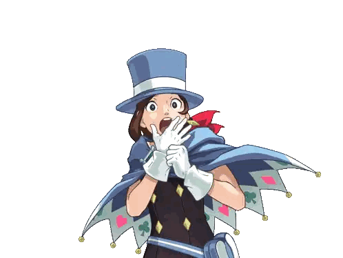 Surprised Cartoon Character with Top Hat