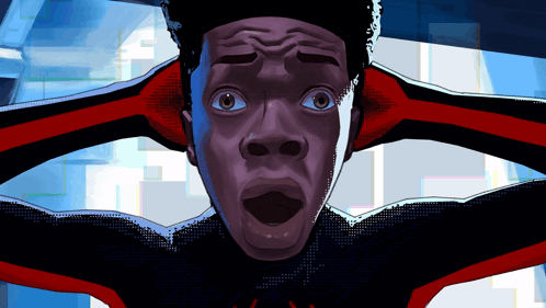 Surprised Cartoon Man GIF