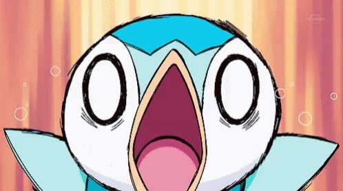 Surprised Cartoon Penguin Close Up