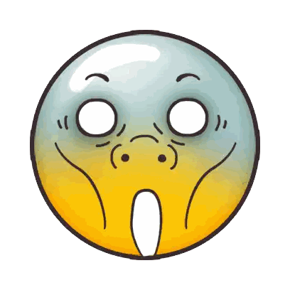 Surprised Cartoon Smiley