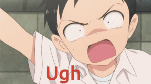Surprised Cartoon With Ugh