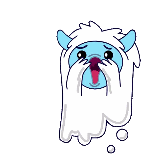 Surprised Ghost Cartoon