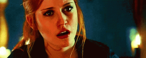 Surprised Katherine Mcnamara GIF