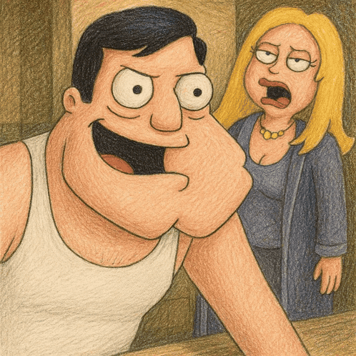 Surprised Man And Woman GIF