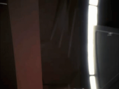 Surprised Man Peeking from Behind Wall