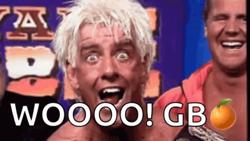 Surprised Man Saying Wooo