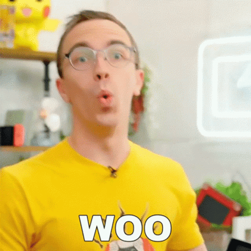 Surprised Man Woooo Face GIF