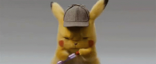 Surprised Pikachu Purple Smoke Explosion GIF