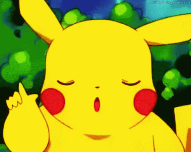Surprised Pikachu GIF