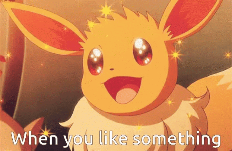 Surprised Pikachu Wide Eyes Big Grin GIF