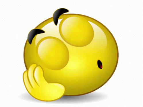 Surprised Smiley Face With Mouth Open GIF