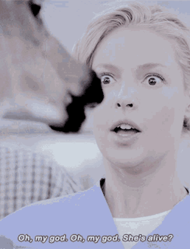 Surprised Woman Saying Oh My God