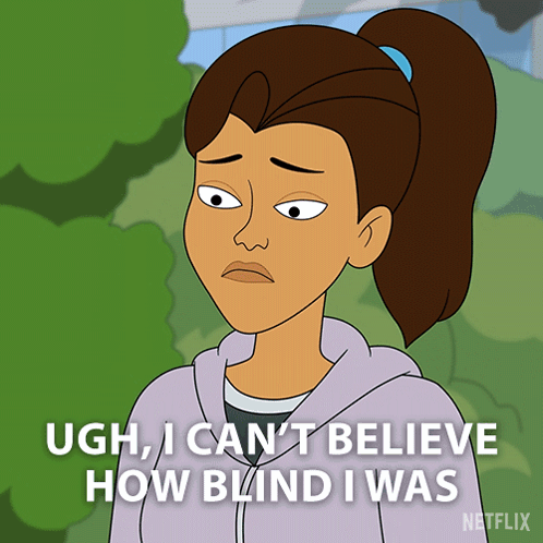Surprised Woman Saying Ugh You Are So Lame